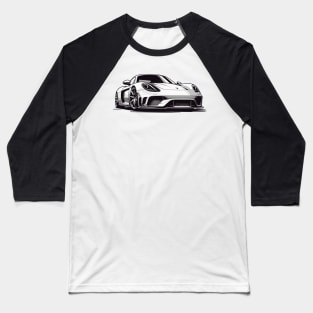 Porsche Carrera GT Baseball T-Shirt